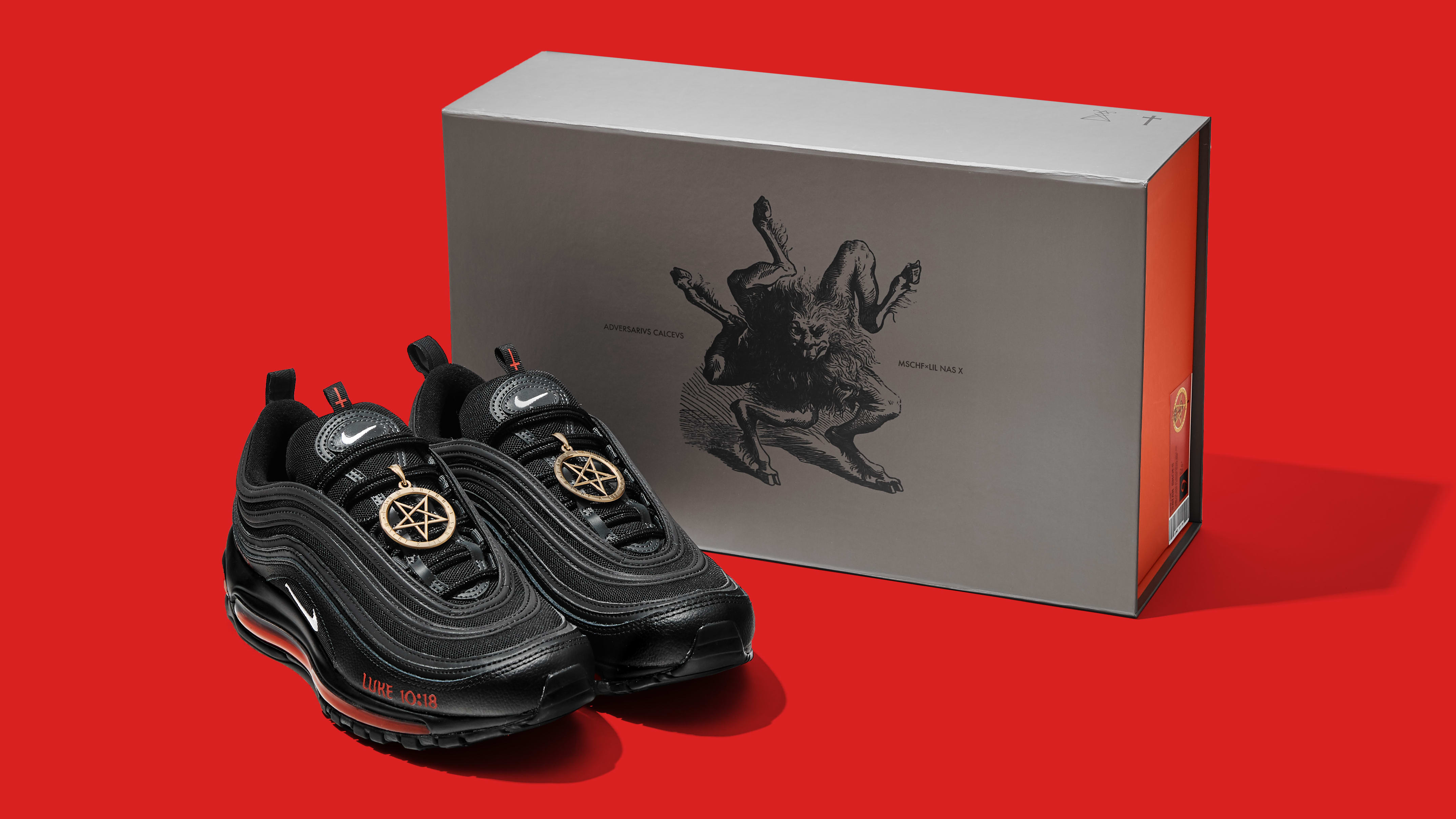 Nike Satan Shoes Lil Nas X Box