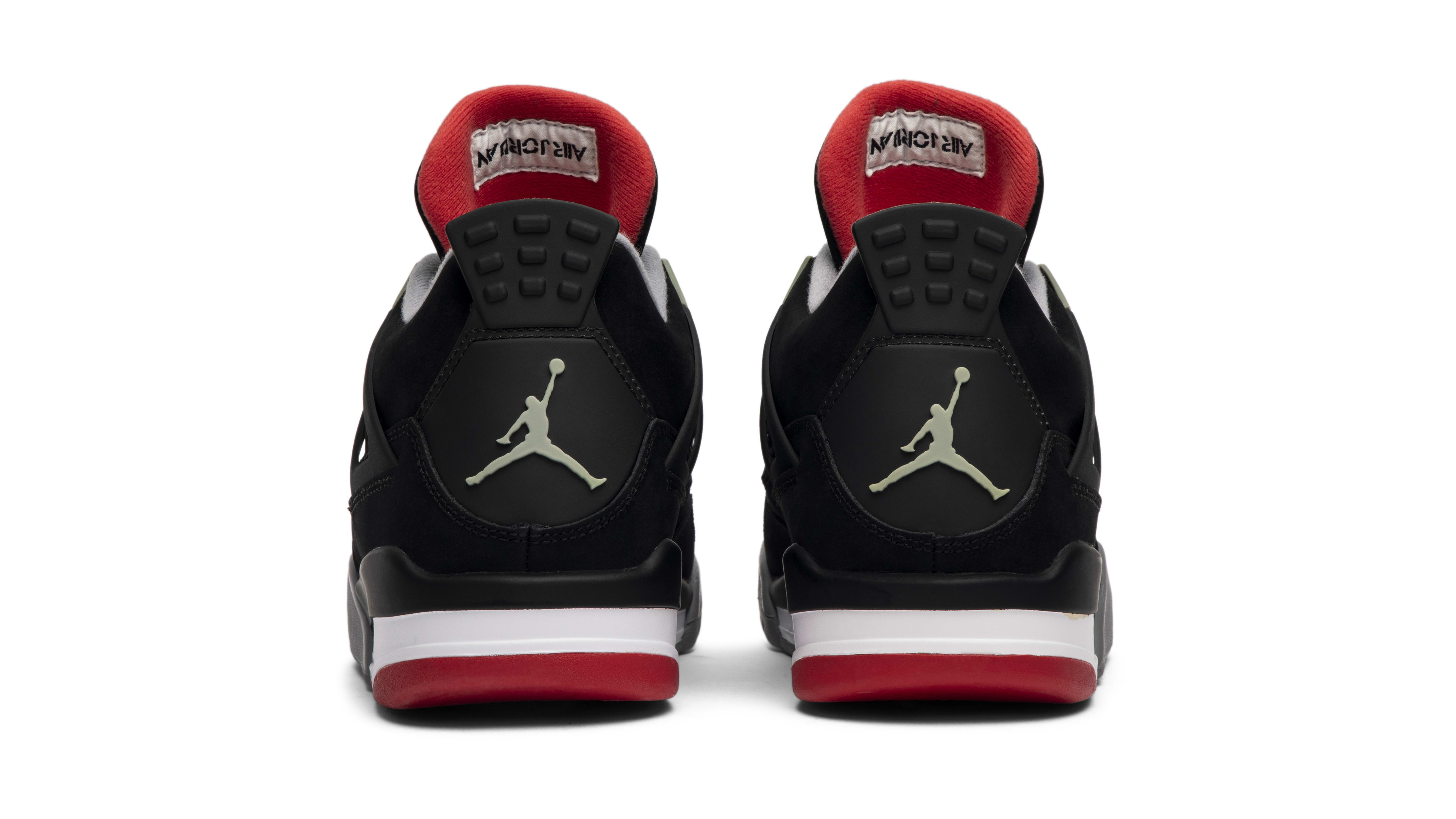 Air Jordan 4 &#x27;Bred&#x27; 2012 (Heel)