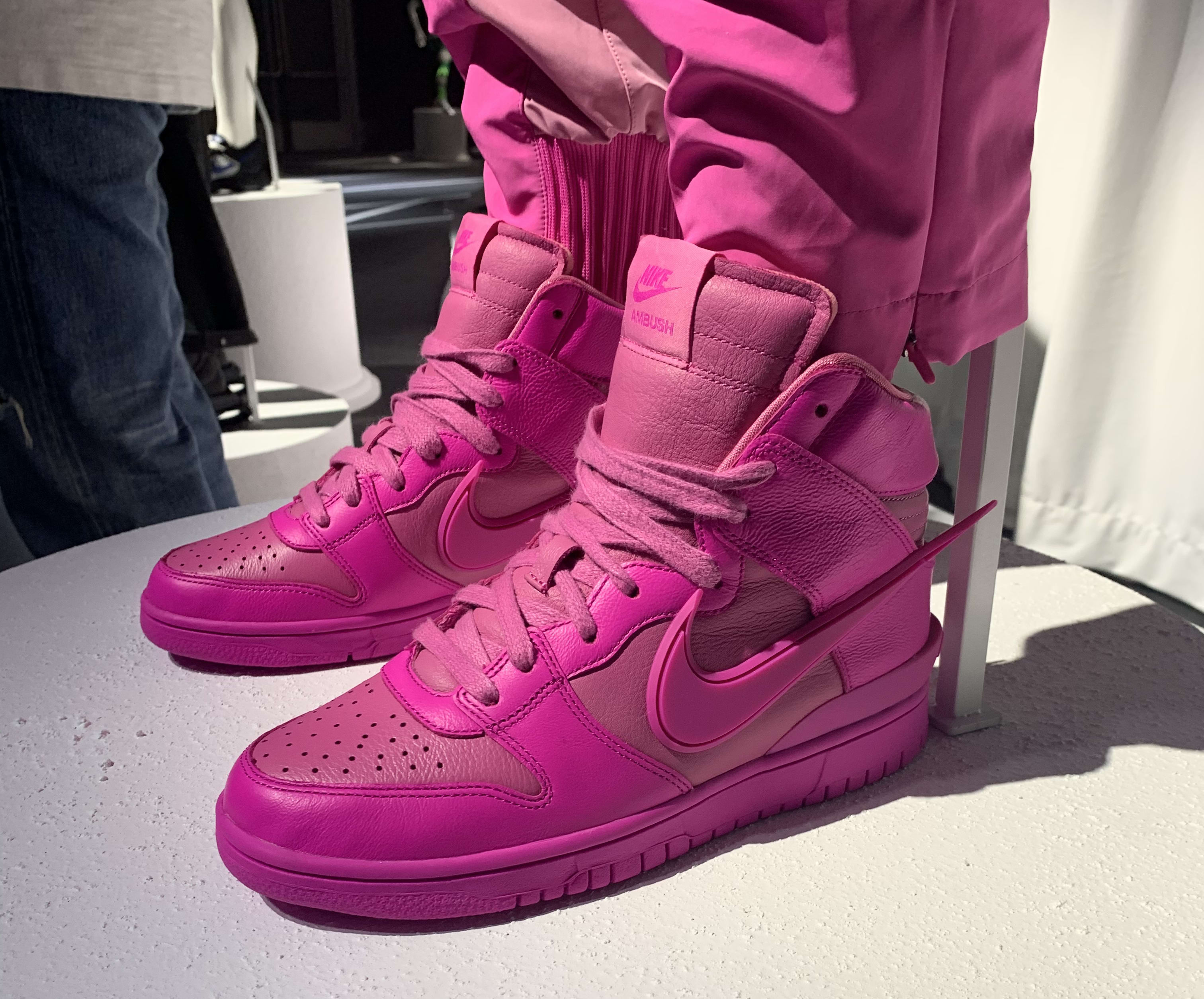 Ambush Nike Dunk High Pink Release Date