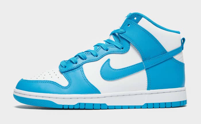 Nike Dunk High &#x27;Laser Blue&#x27; Lateral