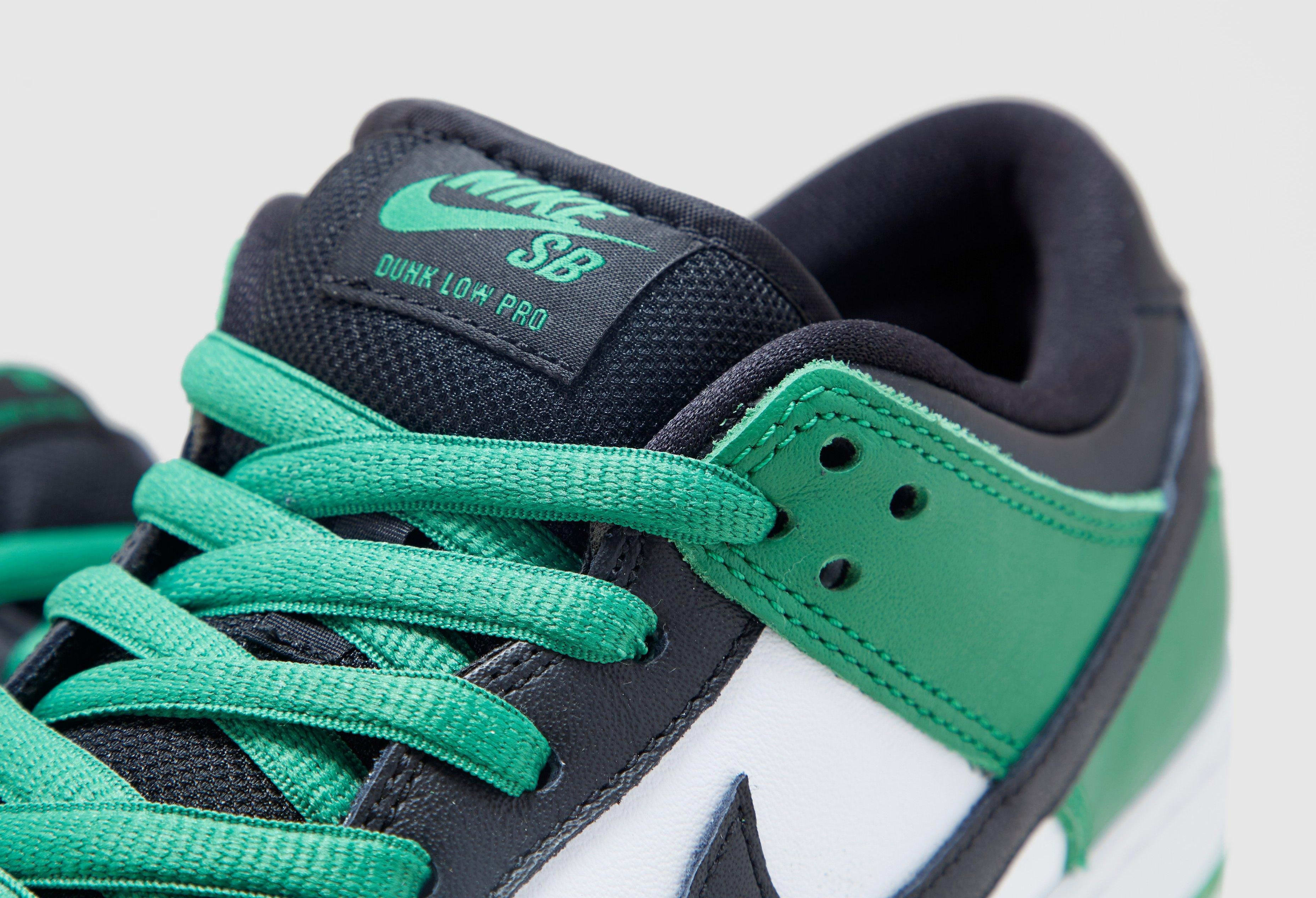 Nike SB Dunk Low &#x27;Classic Green&#x27; BQ6817-302 Tongue