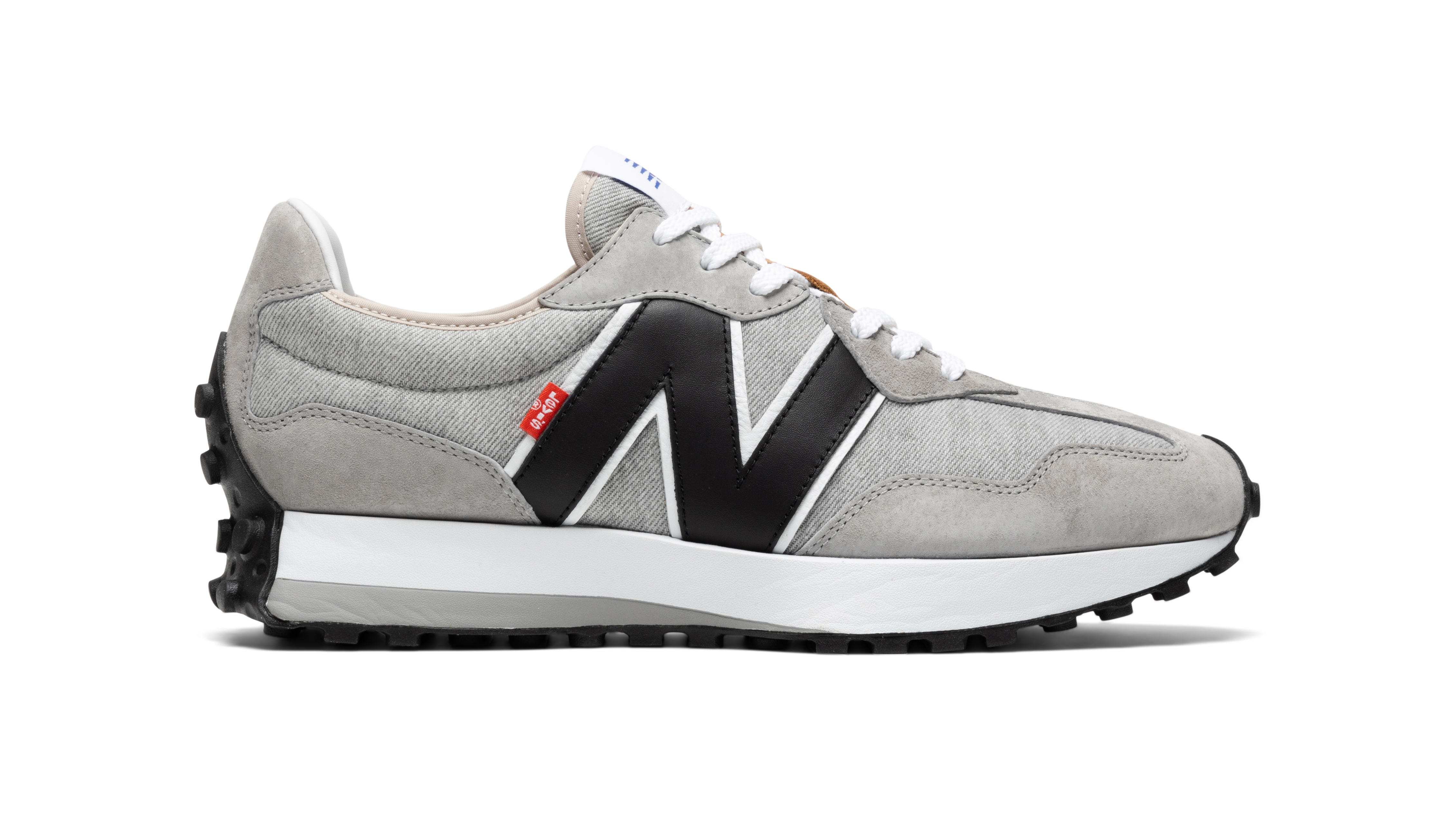 Levi&#x27;s x New Balance 327 &#x27;Grey&#x27; Lateral