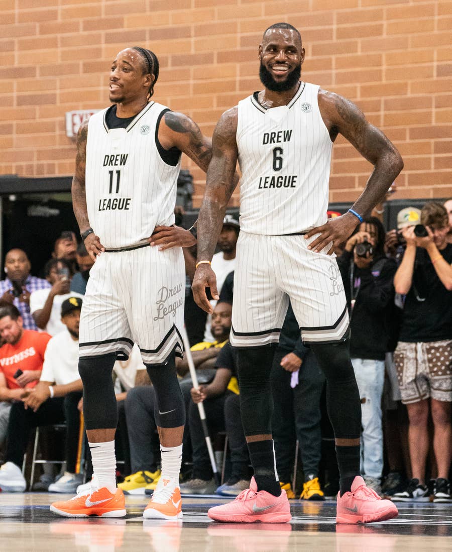 LeBron James returned to the Drew League with DeMar DeRozan. Here's what  happened - The Athletic