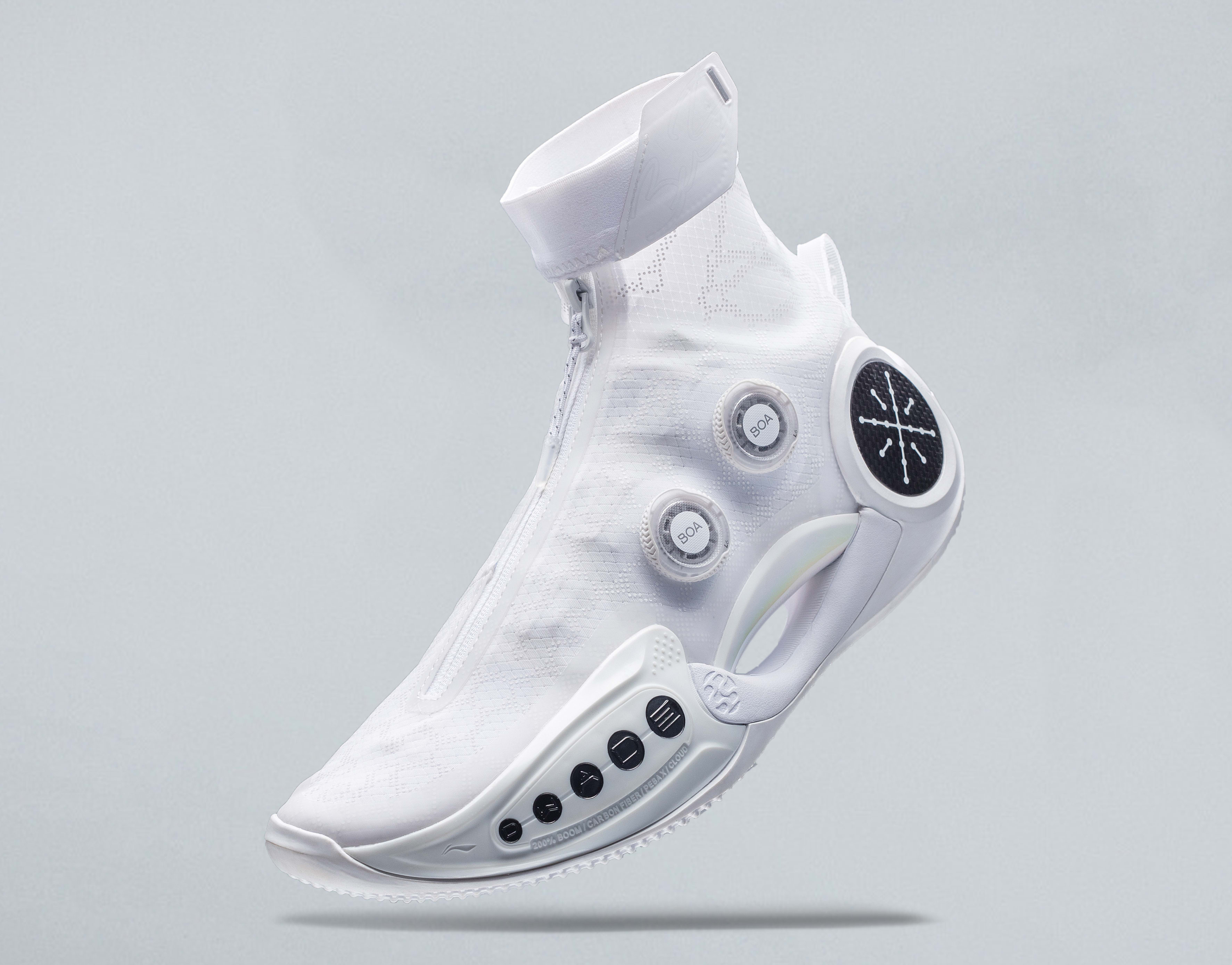 Li-Ning Way of Wade 9 High &#x27;Infinity Announcement&#x27; White Front