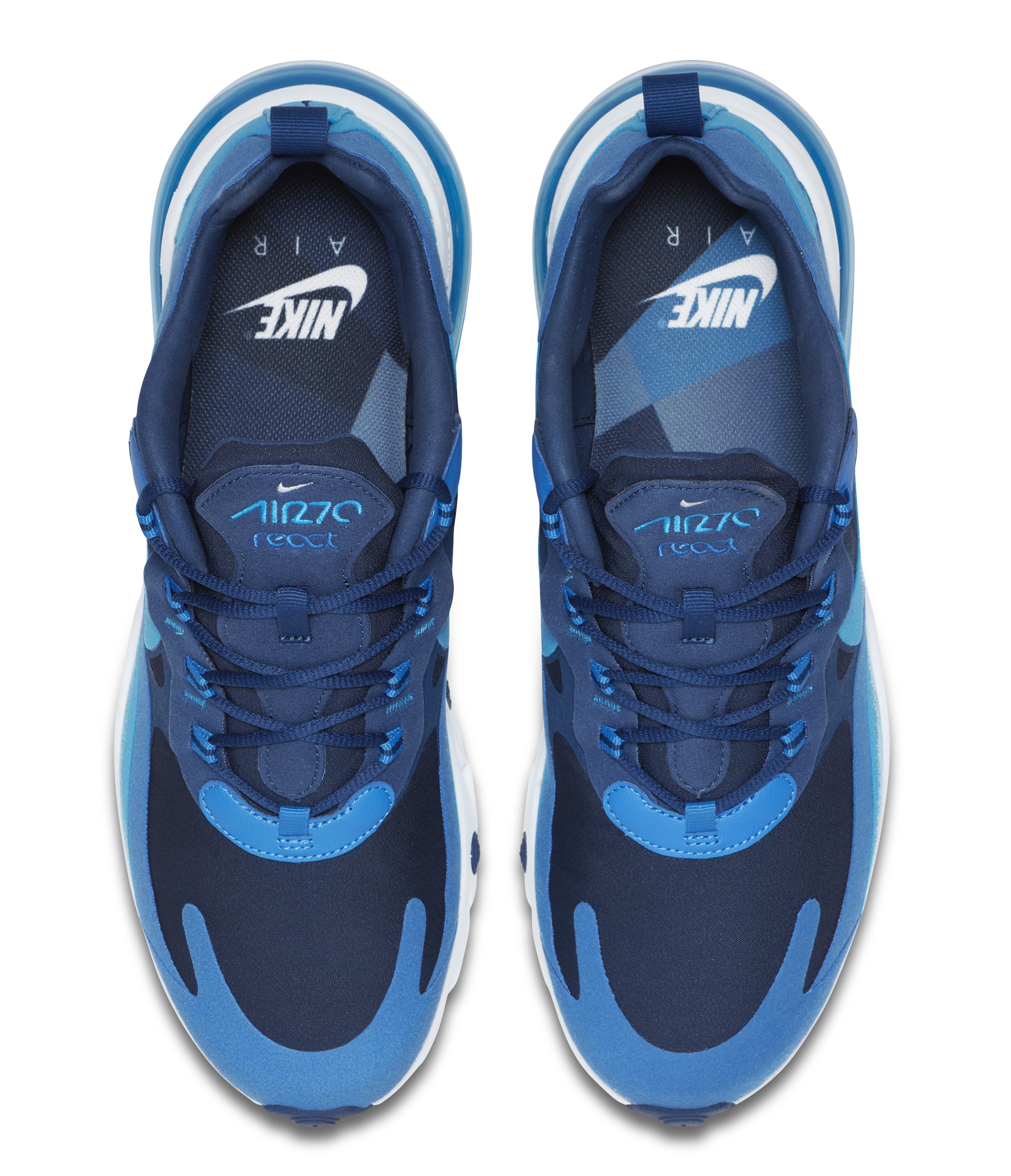 Nike Air Max 270 React &#x27;Navy&#x27; (Top)
