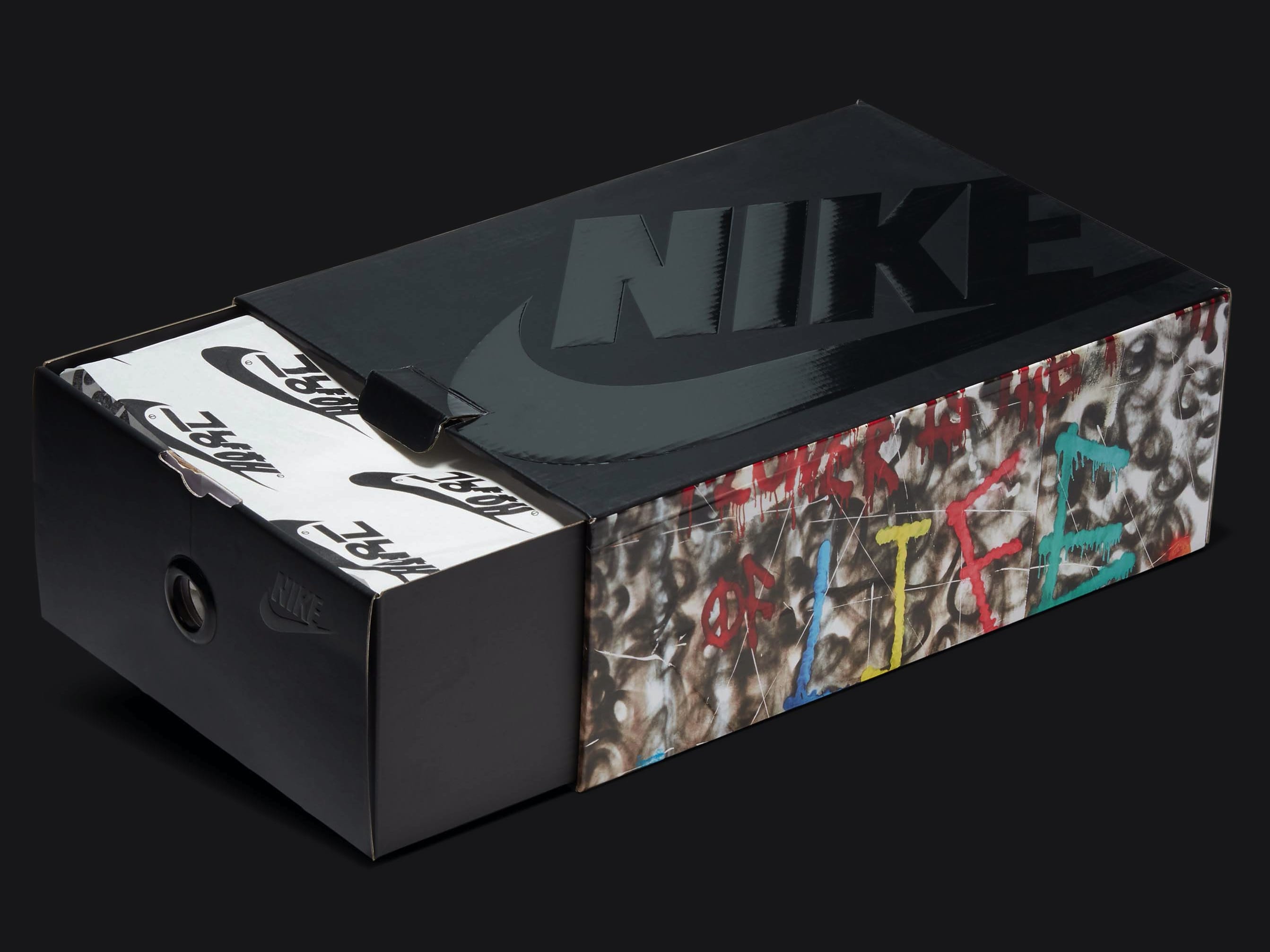 G-Dragon x Nike Air Force 1 Para-Noise Release Date DD3223-100 Box