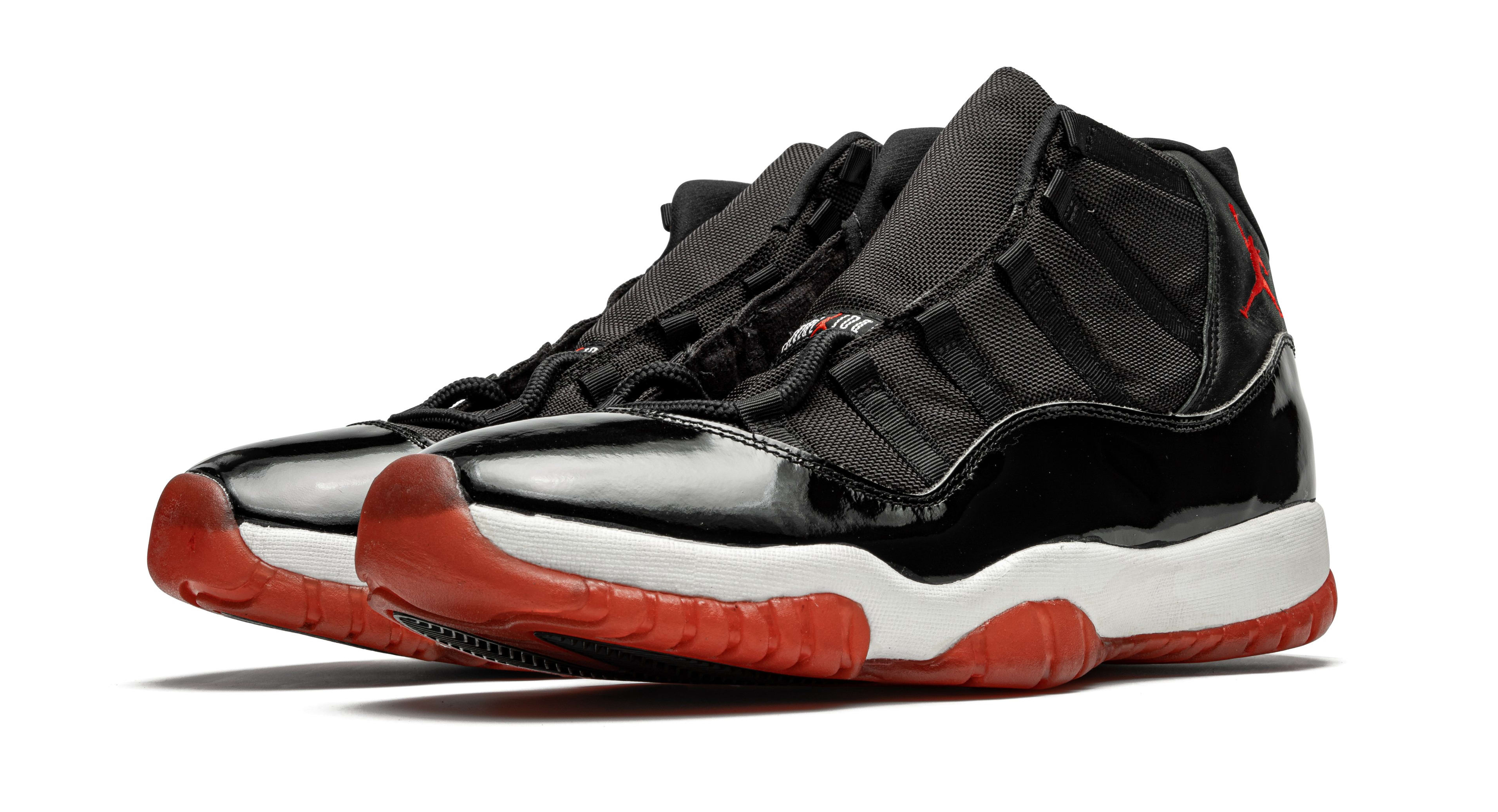 Air Jordan 11 &#x27;Bred&#x27; PE 1996 Pair