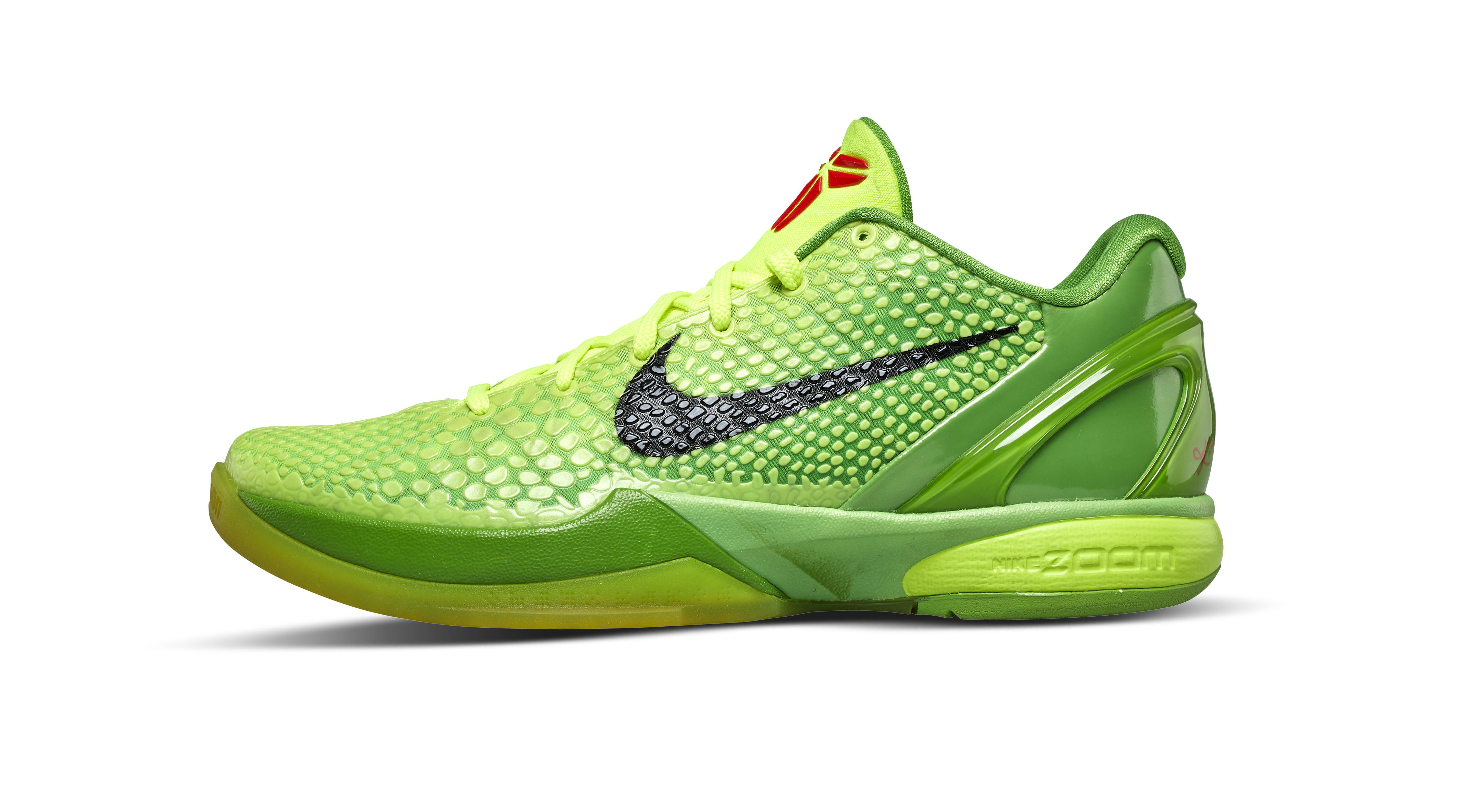 Nike Kobe 6 &#x27;Grinch&#x27; Sample