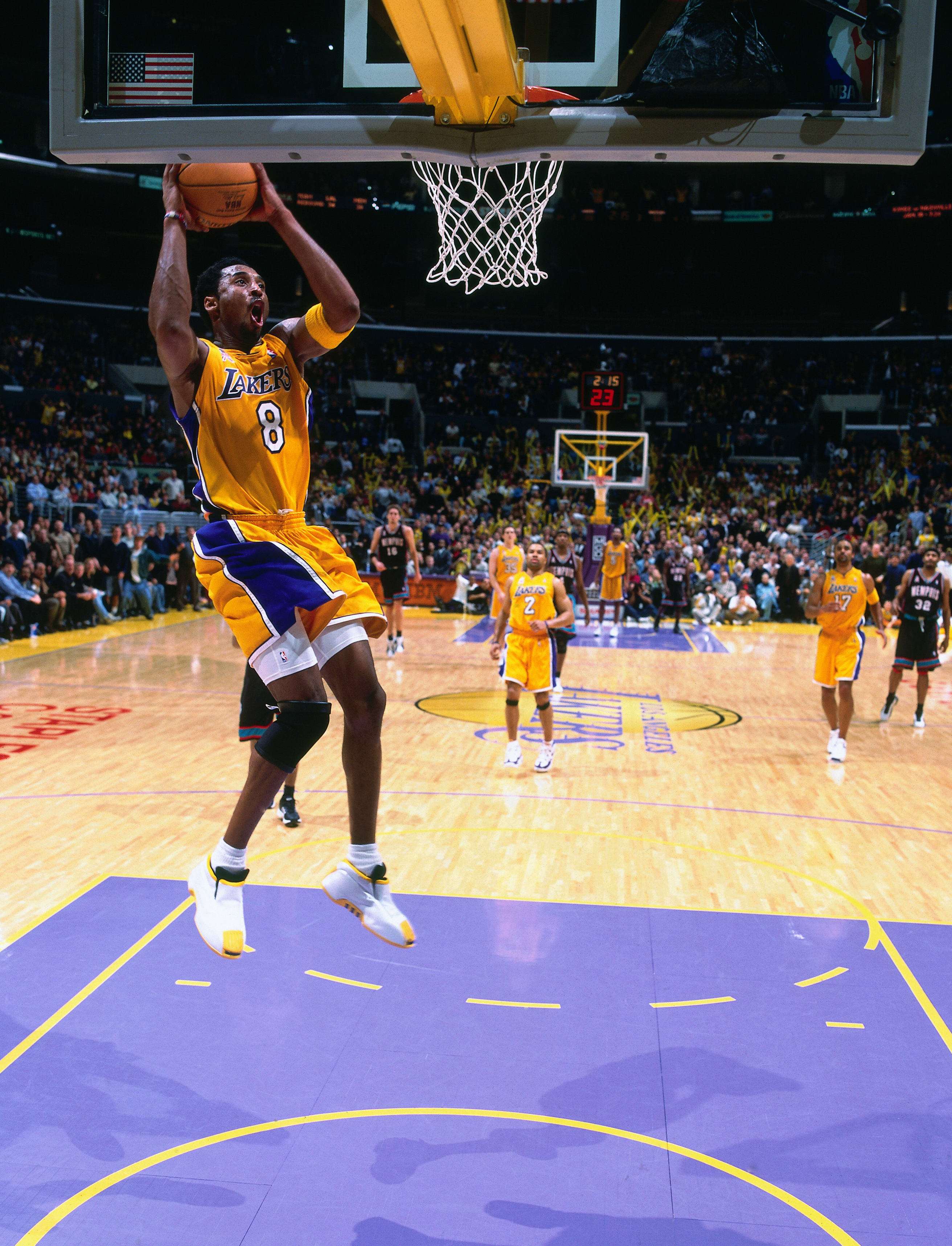 Kobe Bryant vs. Memphis Grizzlies January 14, 2002