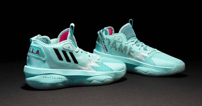 Adidas Dame 8 &#x27;Respect My Name&#x27; Lateral