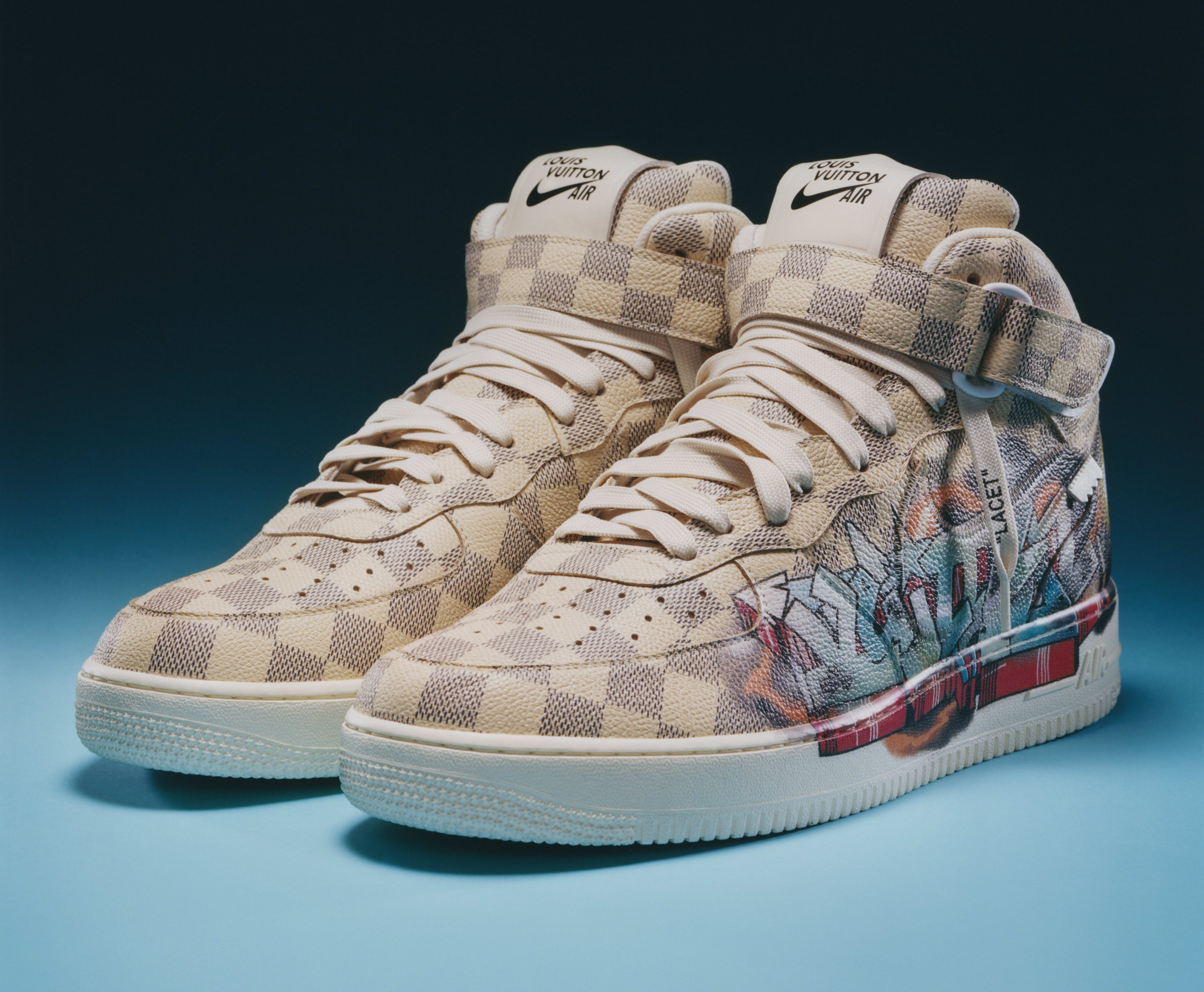 Images emerge of Louis Vuitton x Nike Air Force 1 collab - Sneakerjagers