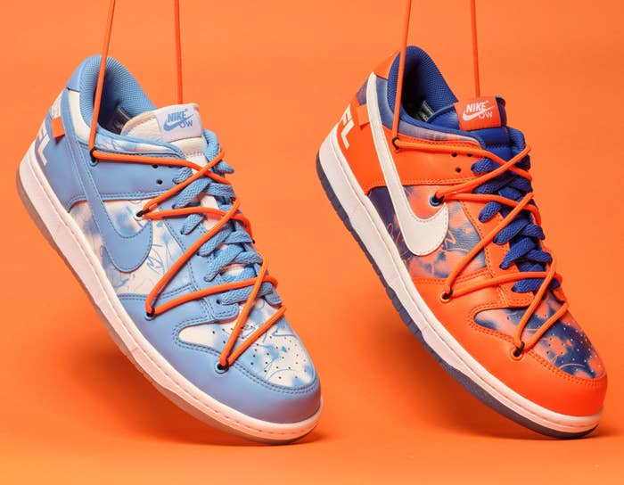 Off-White x Futura x Nike Dunks Available at Auction | Complex