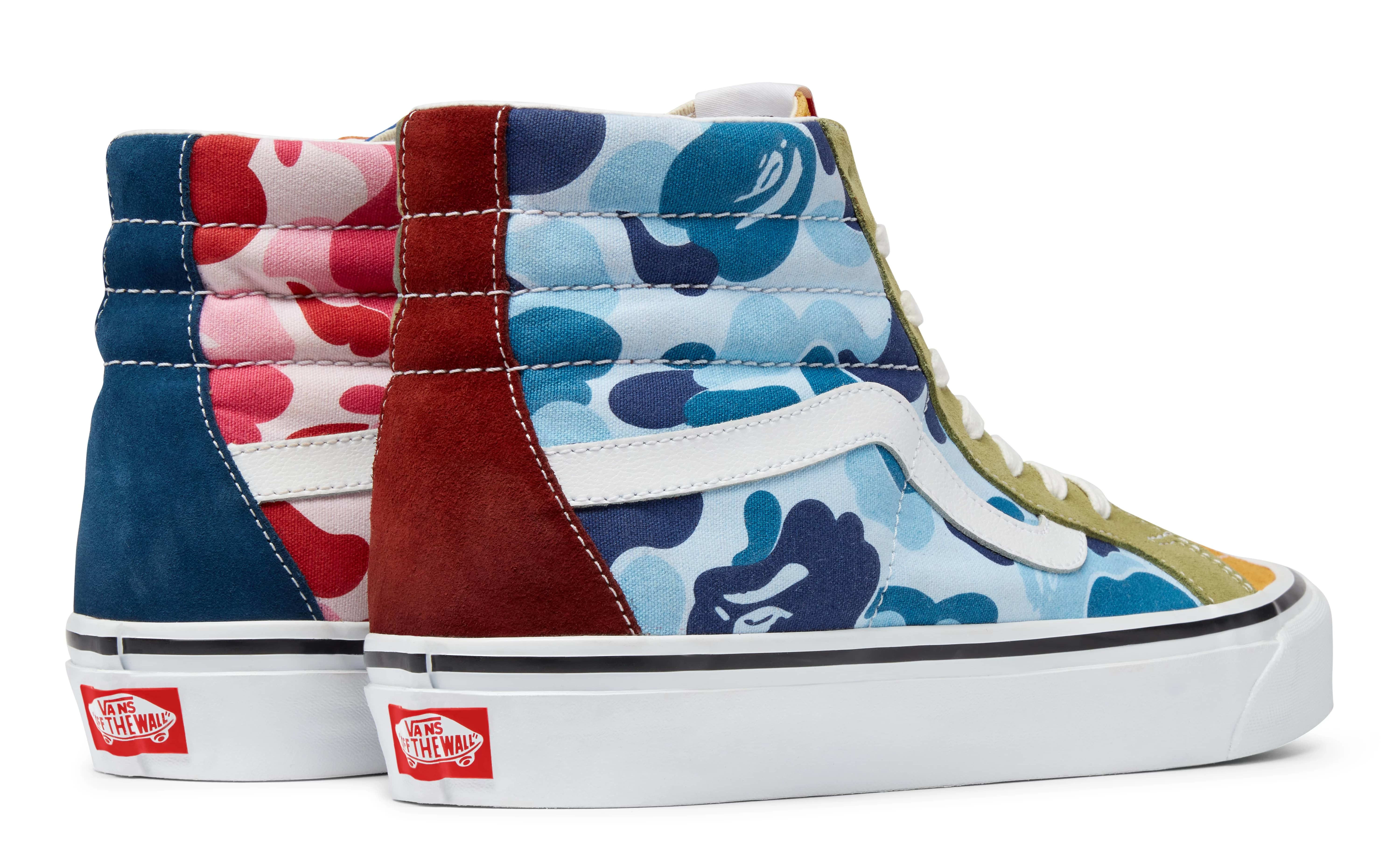 Vans hotsell x bape