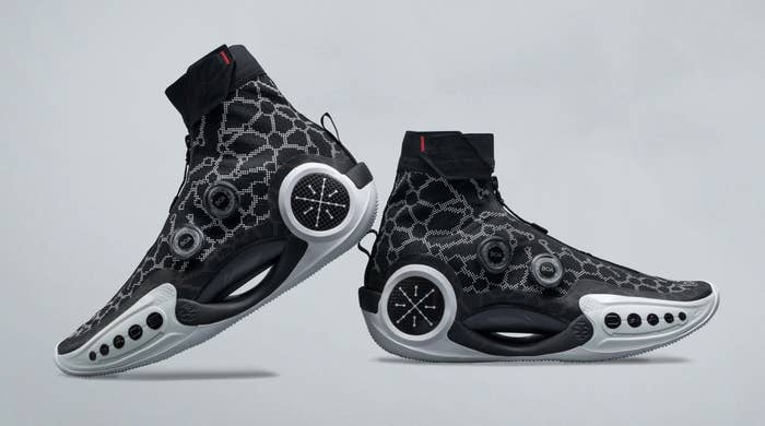 Li-Ning Way of Wade 9 High &#x27;Infinity Announcement&#x27; Black Lateral