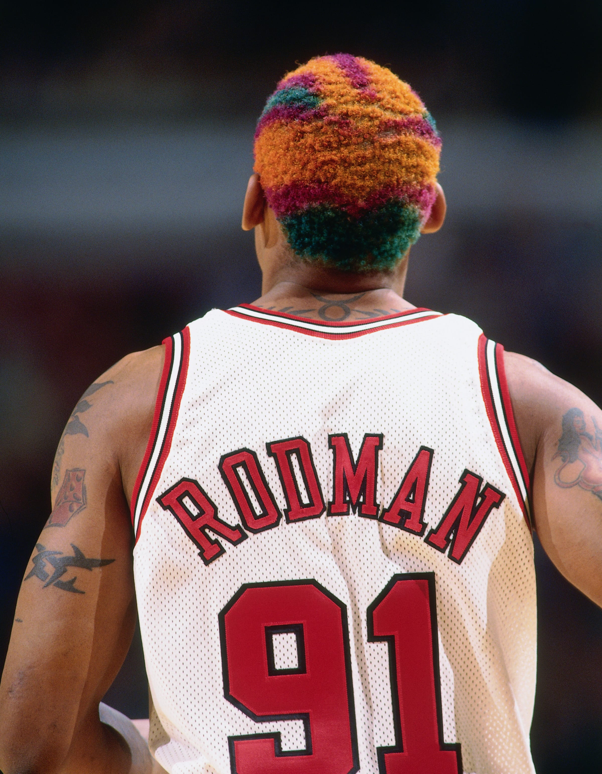 NBA star Dennis Rodman was the 90s most unexpected style icon