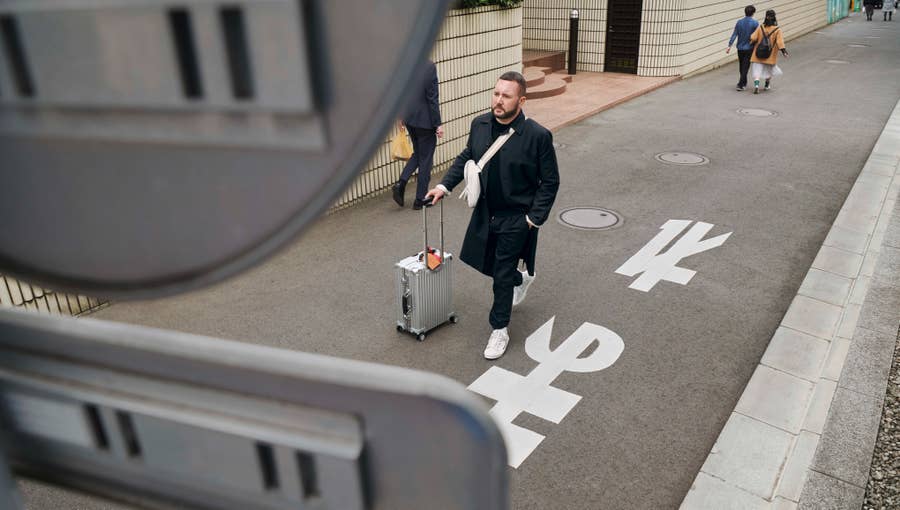 What Kim Jones learned designing luggage for Rimowa