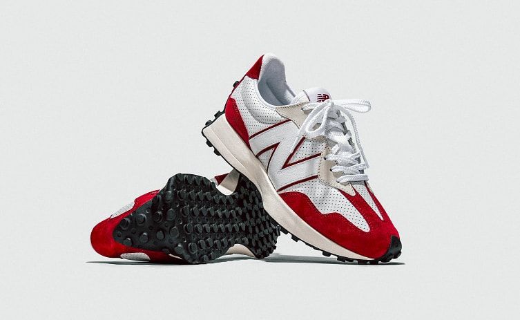 New Balance 327 Red &#x27;Primary&#x27; Pack