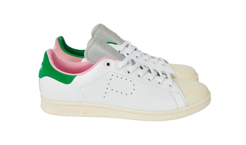 Palace x Adidas Stan Smith White/Cream Lateral