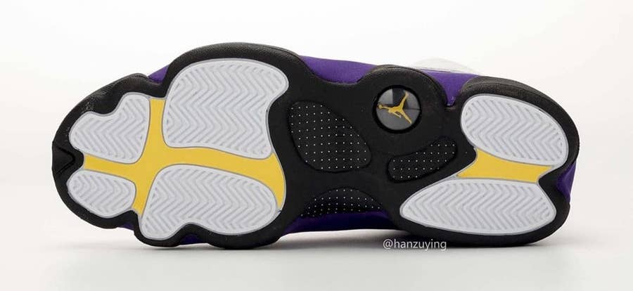 New jordan hot sale 13 lakers