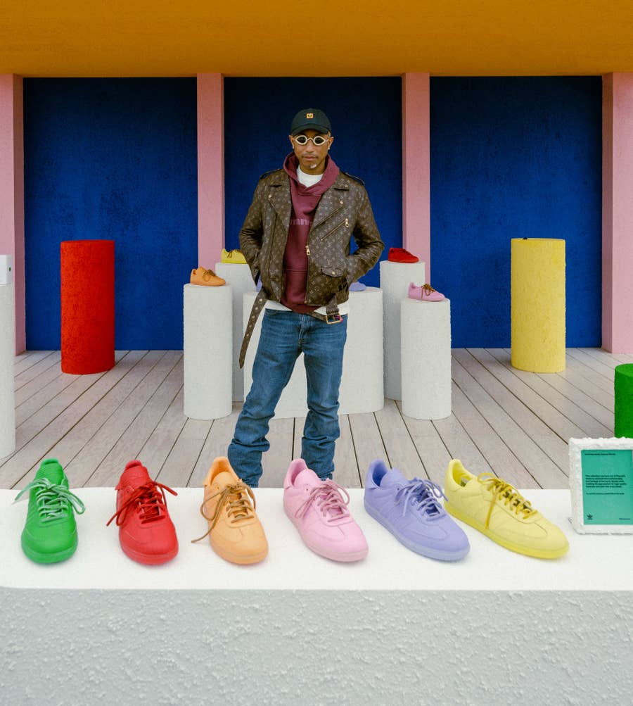 Pharrell's Louis Vuitton Pyramid Installation in Virginia Beach for So, something in the water