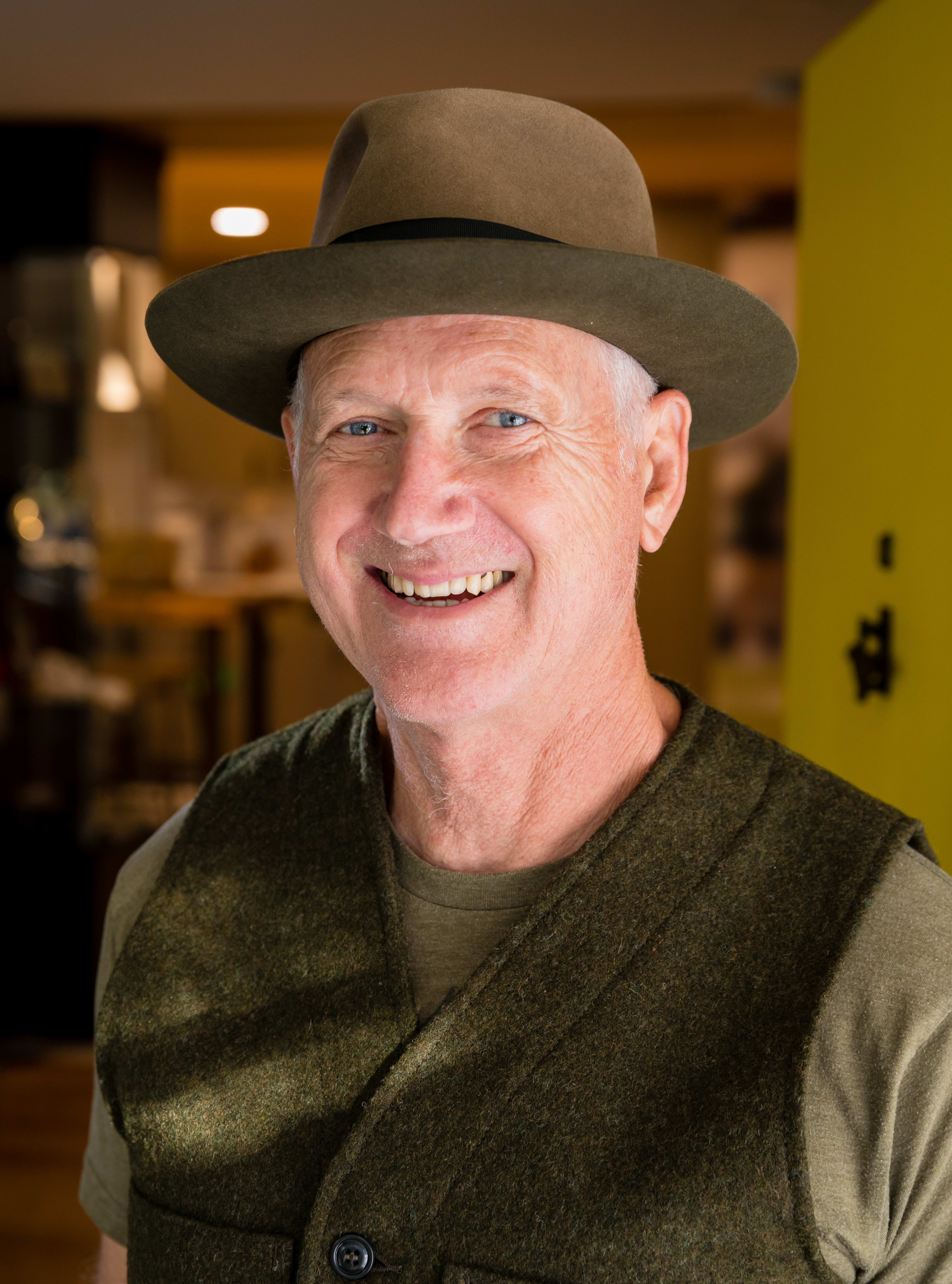 Tinker Hatfield Smiling