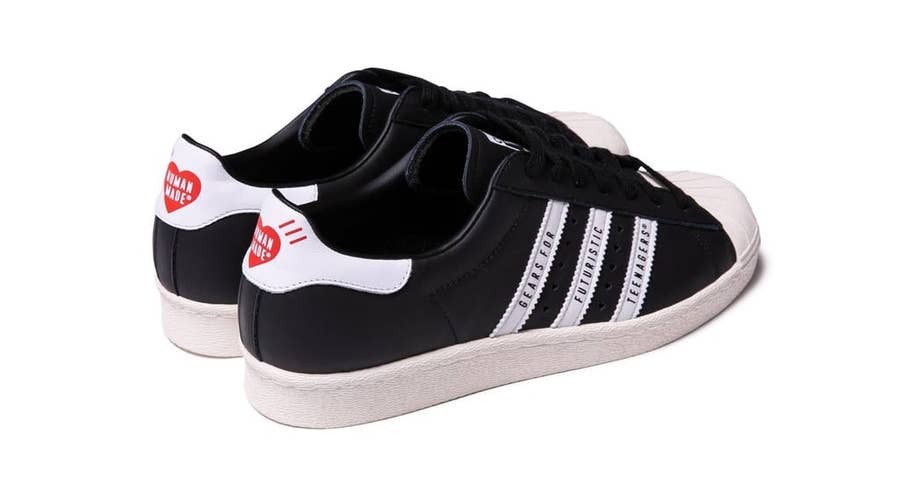 Human Made x adidas Superstar Black White, Where To Buy