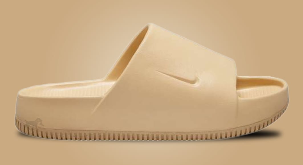 Nike Calm Slide &#x27;Sesame&#x27; Lateral