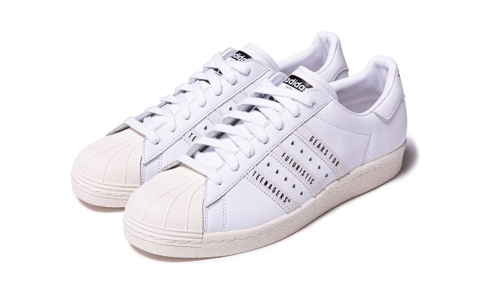 Human Made x Adidas Superstar 80s White Front