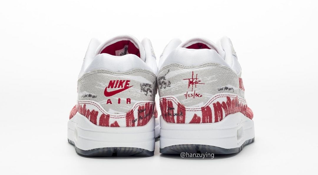 Nike Air Max 1 &#x27;Tinker Sketch&#x27; CJ4286-101 (Heel)