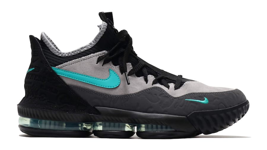 Atmos x Nike LeBron 16 Low &#x27;Clear Jade&#x27; CD9471-003 (Lateral)