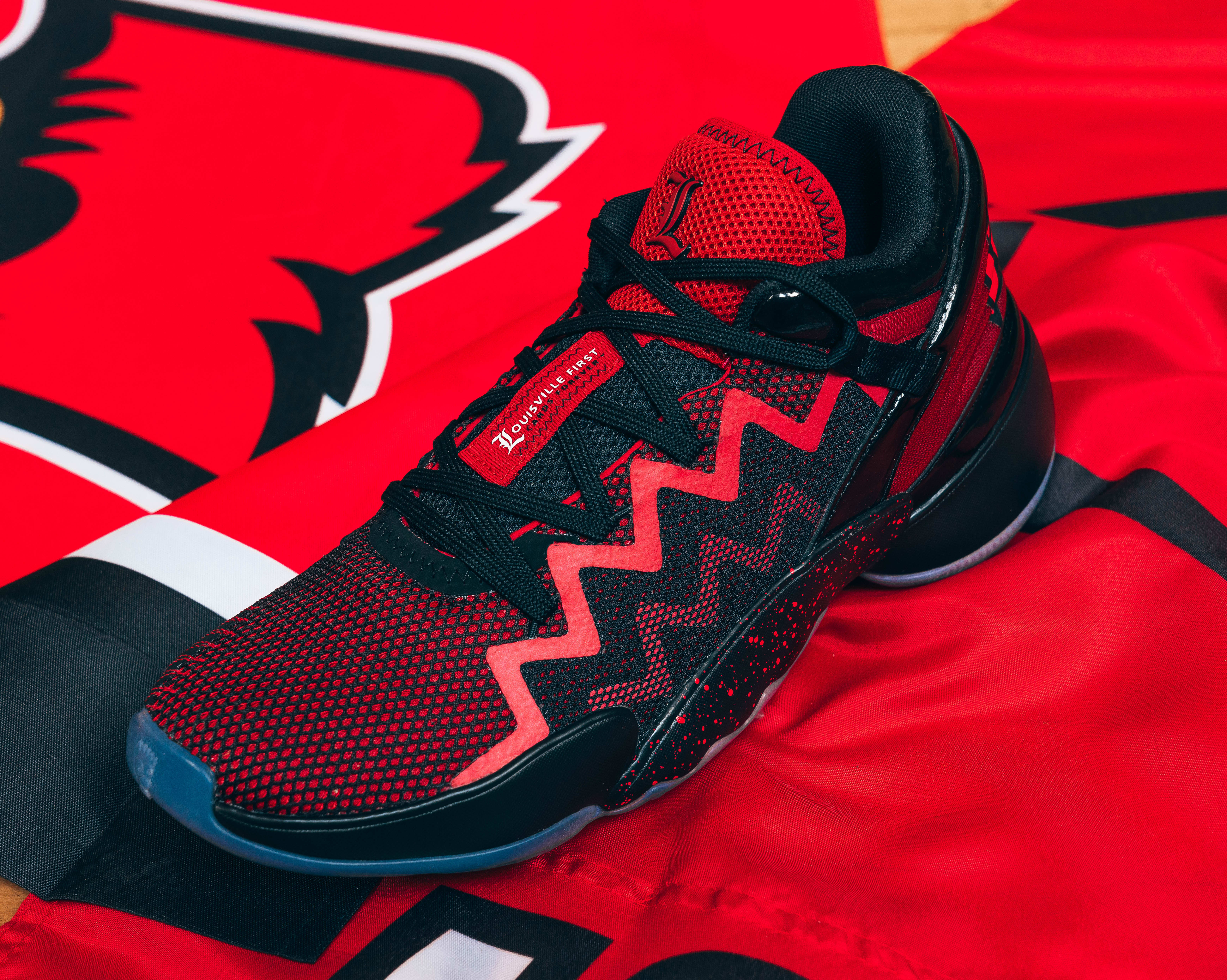 Donovan Mitchell gives DON 2 Adidas shoes to Louisville class