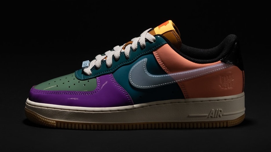 Undefeated x Nike Air Force 1 Low &#x27;Celestine Blue&#x27; Lateral
