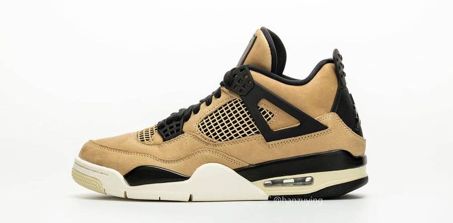 An Official Look at the Air Jordan 4 'Mushroom' | Complex