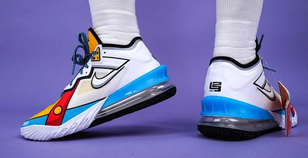 Nike LeBron 18 Low &#x27;Stewie Griffin&#x27; Heel