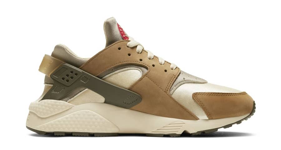 Nike Air Huarache Stussy Dark Olive (2021)