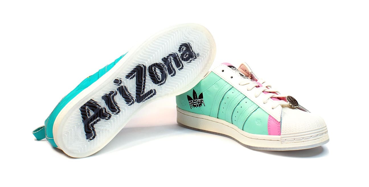 Arizona Iced Tea x Adidas Superstar Pair