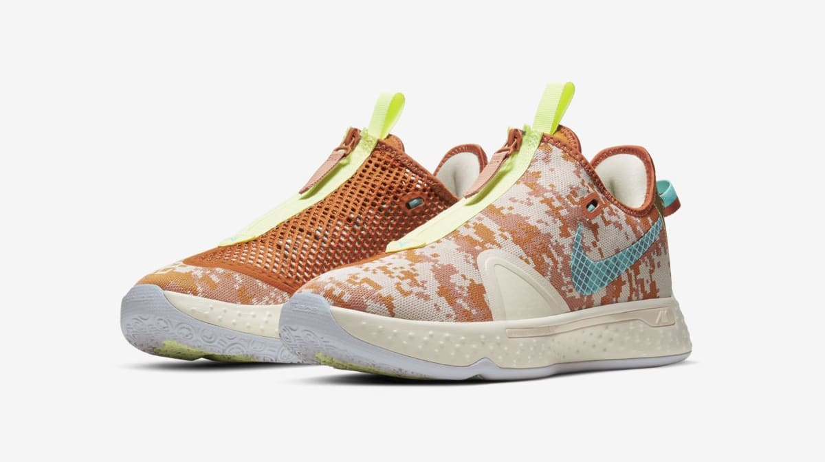 SALE|公式通販・直営店限定| ナイキ NIKE スニーカー 【 PG DIGICAMO 2K GAMER EXCLUSIVE DESERT  SAND VOLTBURNT ORANGETEAL NEBULA 】 靴