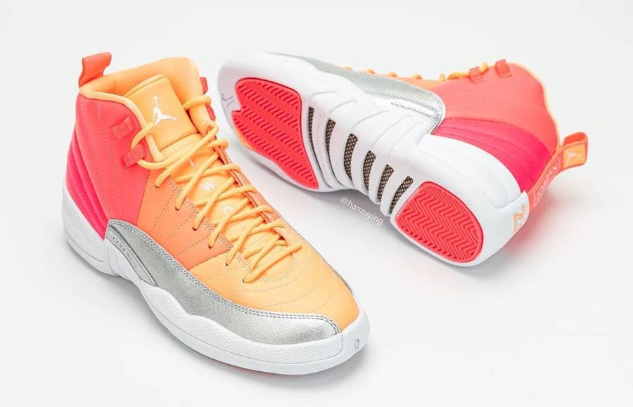 Air jordan 12 deals gs hot punch