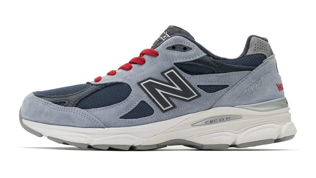 No Vacancy Inn x New Balance 990 &#x27;Water and WiFi&#x27; (Lateral)