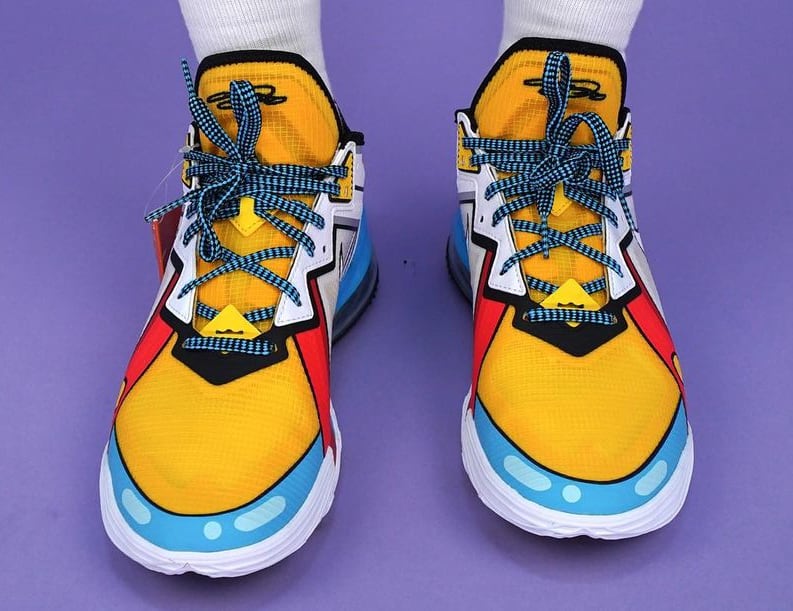 Nike LeBron 18 Low &#x27;Stewie Griffin&#x27; Front