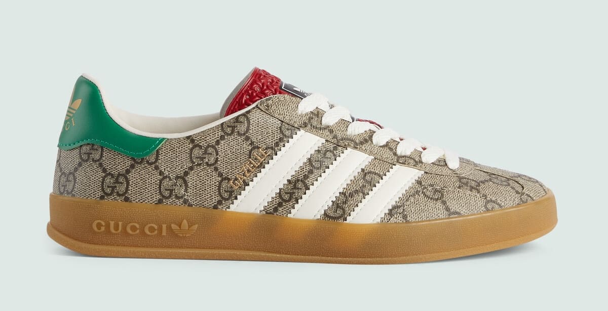 Gucci x Adidas Gazelle 2023