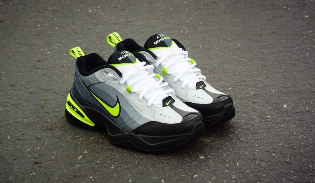 Nike Air Monarch Neon 95 Custom by Shme