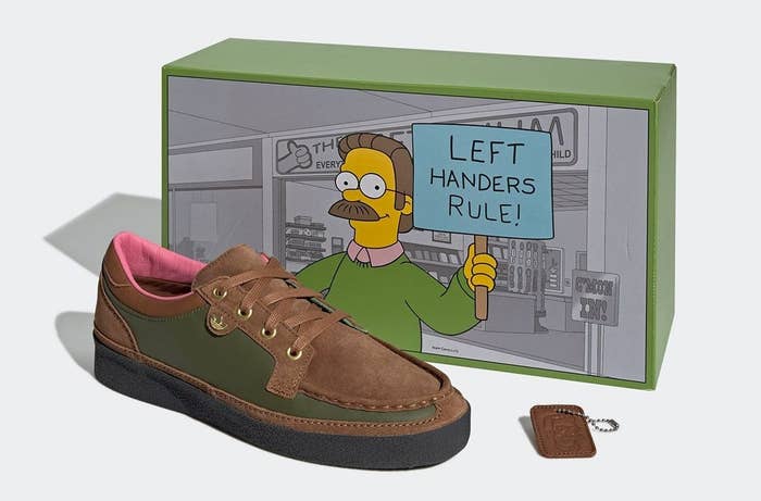 The Simpsons x Adidas McCarten &#x27;Ned Flanders&#x27; GY8439 Box