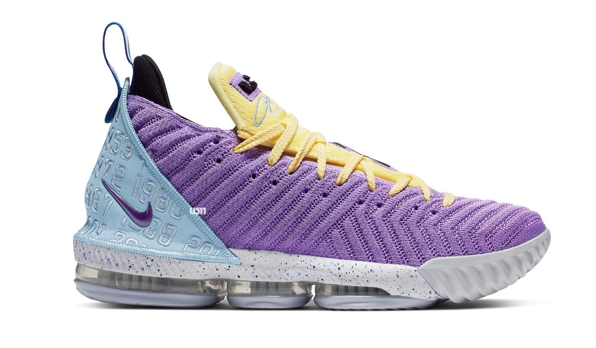 Lebron 16 store lakers colorway