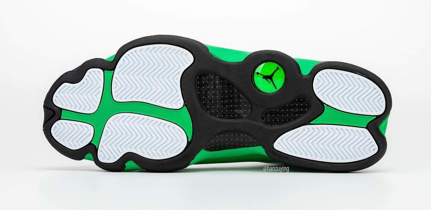 Air Jordan 13 Retro &#x27;Lucky Green&#x27; DB6537-113 Outsole