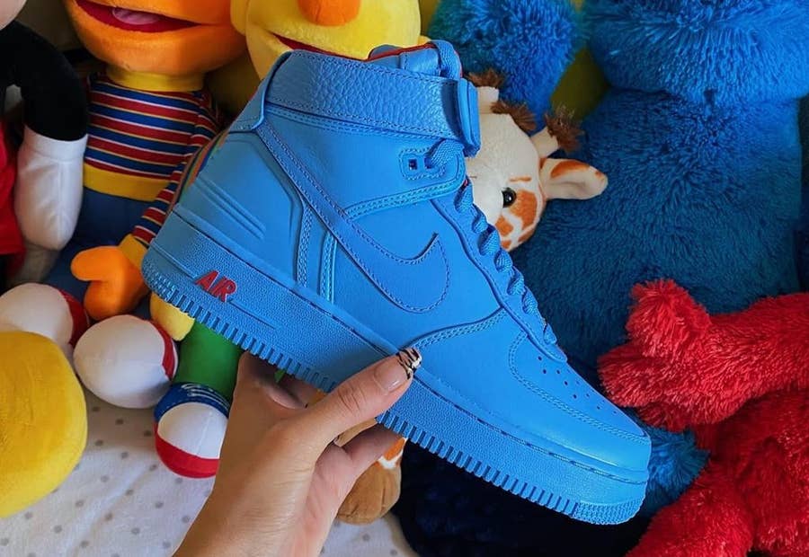 An On-Feet Look At The Nike Air Force 1 High Just Don