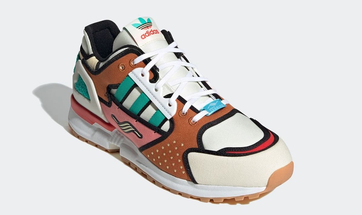 The Simpsons x Adidas ZX 10000 &#x27;Krusty Burger&#x27; H05783 Front