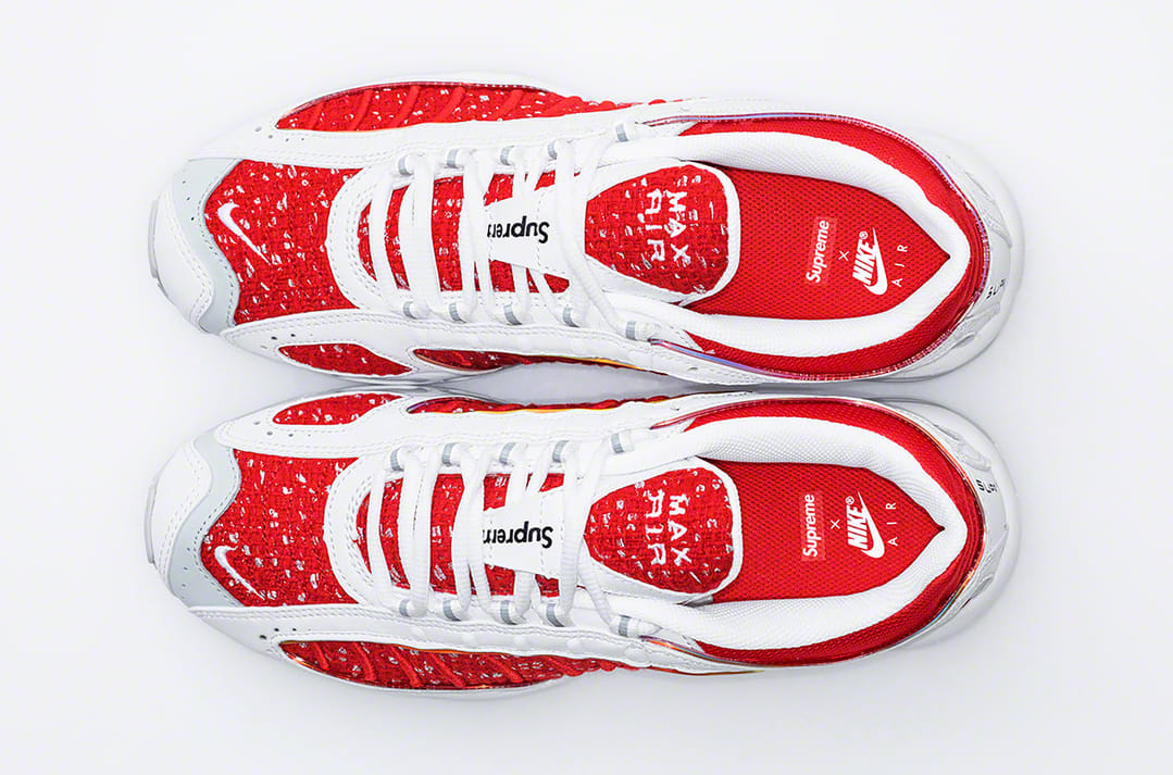 Supreme x Nike Air Tailwind 4 &#x27;Red/White&#x27; (Top)