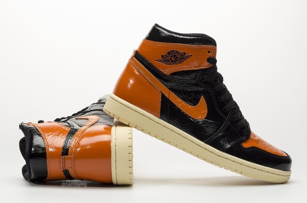 Air Jordan 1 Shattered Backboard 3.0 Release Date 555088-028 Heel Profile