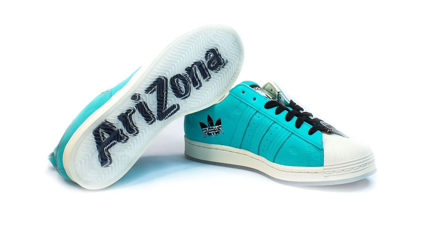 Arizona Iced Tea x Adidas Superstar Pair